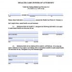 Maine Medical Power of Attorney Form Maine Medical Power of Attorney Form