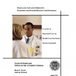 Maryland Medical Power of Attorney Form Maryland Medical Power of Attorney Form