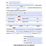 New Hampshire Vehicle Power of Attorney Form New Hampshire Vehicle Power of Attorney Form