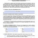 New Jersey Medical Power of Attorney Form New Jersey Medical Power of Attorney Form