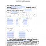 New Jersey Minor Child Power of Attorney Form New Jersey Minor Child Power of Attorney Form