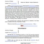 Texas General Financial Power of Attorney Form Texas General Financial Power of Attorney Form