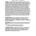 Vermont Durable Financial Power of Attorney Form Vermont Durable Financial Power of Attorney Form