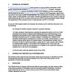 Washington Minor Child Power of Attorney Form Washington Minor Child Power of Attorney Form
