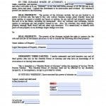 Florida Real Estate ONLY Power of Attorney Form Florida Real Estate ONLY Power of Attorney Form