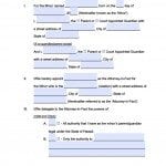 Hawaii Minor Child Power of Attorney Form Hawaii Minor Child Power of Attorney Form