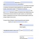 Louisiana Minor Child Power of Attorney Form Louisiana Minor Child Power of Attorney Form