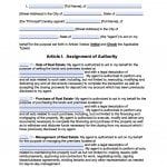 Nevada Real Estate ONLY Power of Attorney Form Nevada Real Estate ONLY Power of Attorney Form