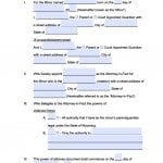 Wyoming Minor Child Power of Attorney Form Wyoming Minor Child Power of Attorney Form