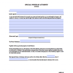 Washington Real Estate ONLY Power of Attorney Form Washington Real Estate ONLY Power of Attorney Form