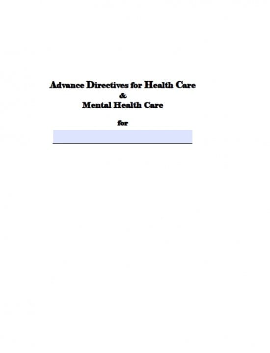 Alaska Medical Power of Attorney Form