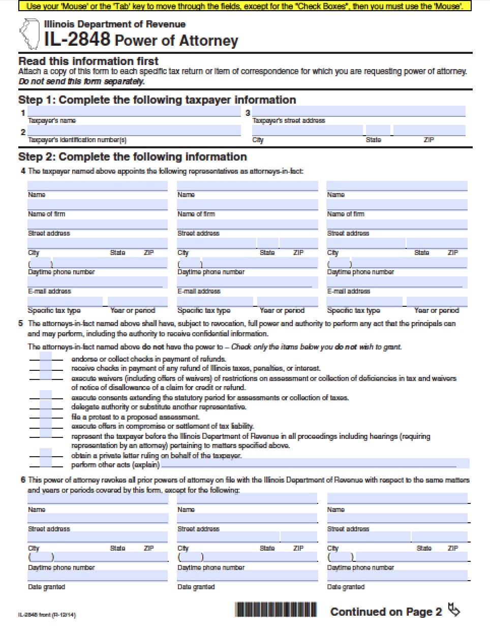 illinois-tax-power-of-attorney-form-power-of-attorney-power-of-attorney